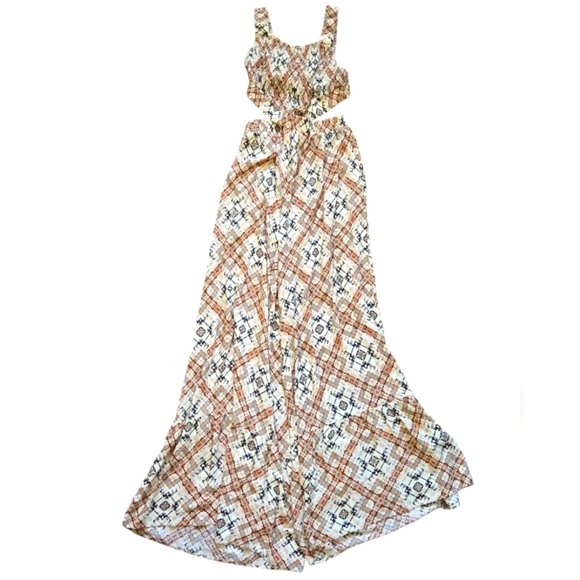 Illa Illa Boho Style Wide Leg Jumpsuit Size Small dayana romper - Picture 9 of 16